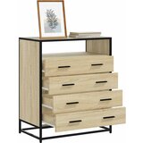 vidaXL Omarica s predali sonoma hrast 70x41x70 cm konstruiran les Cene