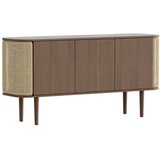 UMAGE Rjava/naravna nizka komoda v hrastovem dekorju 150x75 cm Treasures – Cene