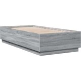 vidaXL Okvir za krevet boja hrasta 90x200 cm od konstruiranog drva | shoptok.hr