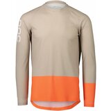 Poc MTB Pure LS Jersey Light Sandstone Beige/Zink Orange XL | Shoptok.si