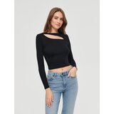 House - Bluza s prorezom na dekolteu - Crna Cijene