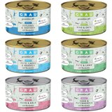 GRAU Adult bez žitarica 6 x 200 g - Miješano pakiranje | shoptok.hr