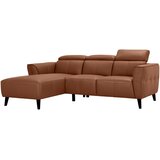 MID.YOU KOTNA SEDEŽNA GARNITURA, pravo usnje barve konjaka | Shoptok.si