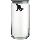 Alessi Steklena doza s črnim pokrovom Gianni 10,5cmxh20 / 1400ml / steklo, (20455613) Cene