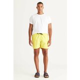 AC&Co / Altınyıldız Classics Men's Yellow Standard Fit Quick Dry Swimwear Marine Shorts. Cene