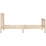  Posteljni okvir iz trdnega lesa 90x200 cm, (20644075) | Shoptok.si