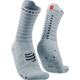 Čarape Compressport PRS V4.0 Ultralight Run High White/Alloy - T4 | shoptok.hr