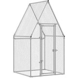  Kavez za kokoši srebrni 100 x 100 x 190 cm od pocinčanog čelika | Eponuda.com