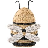 Bloomingville Mini Dječja kutija za pohranu od vodenog zumbula u prirodnoj boji 20x18x30 cm Finn – | shoptok.hr