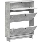  Ormar za cipele EDE 78 x 24 x 103 cm Konstruirano drvo - Betonska siva | shoptok.hr