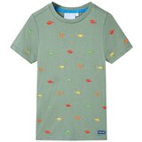  Dječja majica kratkih rukava kaki 128 | shoptok.hr