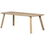 WOOOD Jedilna miza iz masivnega hrasta 100x220 cm Tablo – | Shoptok.si