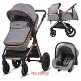 Coccolle Otroški voziček 3in1 Melora Mestno siva smart | Shoptok.si