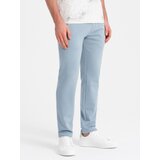 Ombre Men's sweatpants with unlined leg - light blue | Shoptok.si