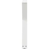  Noge za blagovaonski stol 2 kom bijele 60x(72-73 3) cm čelik | shoptok.hr
