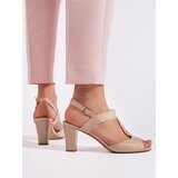 GOODIN Women's gold stiletto sandals Cijene