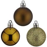  Set božićnih kuglica 4 x 5 x 4 cm Zelena Plastika (12 kom.) | shoptok.hr