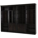 Støraa Smeđa biblioteka od masivnog bora 370x223 cm Anita – | shoptok.hr