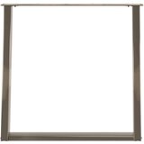  Noge za blagovaonski stol U-oblik 2 kom Prirodni čelik 70 x (72-73) cm Čelik - Prirodna 70 x (72-73) cm 1 | shoptok.hr