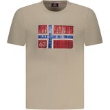 Norway 1963 MEN&#39;S SHORT SLEEVE T-SHIRT BEIGE Cene