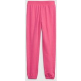 GAP Pink girls' sweatpants jogger logo french terry | Shoptok.si