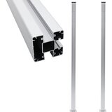 vidaXL Ograjni stebrički 2 kosa iz aluminija 185 cm Cene