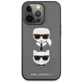 Karl Lagerfeld originalen ovitek KLHCP13LSAKICKCSL za iphone 13 pro siva zaščita - heads Cene