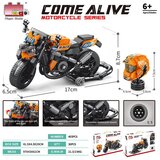  Set blokova za sastavljanje motocikla 403 kom - Narančasti | Shoptok.si