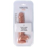 Virgite Essentials Dildo Virgite Dual Layer Realistic R23 20 Cm | Shoptok.si