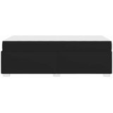  Krevetna konstrukcija Crna 90 x 190 cm tkanina | shoptok.hr