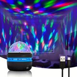 Noćna LED nočni kroglični projektor 360° z daljinskim upravljalnikom | Shoptok.si