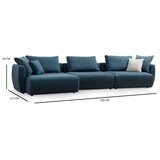 Atelier Del Sofa ugaona garnitura Maya Corner 1 (Chl Left + O1 + 1R) | ePonuda.com