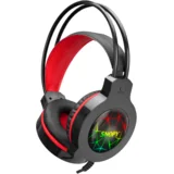 slušalice sa mikrofonom gaming SN-GX7 crazy black usb led microphone headset, 31380