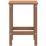  Vrtni stol Adirondack smeđi 38 x 38 x 46 cm HDPE | Eponuda.ba