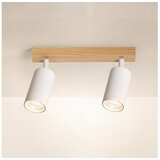  Brilagi - Spot svetiljka SELE 2xGU10/30W/230V bela/dekor hrasta | Eponuda.com