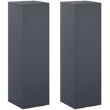  Stalak za biljke 2 pcs Antracit 30 x 30 x 100 cm Slike