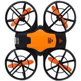  Dron na daljinsko upravljanje sa 4 propelera i svjetlosnim efektima - narančasti | shoptok.hr