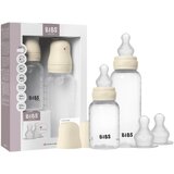 Bibs® 2 dijelni set staklenih bočica grow and flow silicone ivory Cijene
