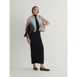 Reserved obleka iz strukturiranega džersija - črna | Shoptok.si