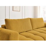 Bobochic Paris Gorčično rumena raztegljiva/s prostorom za shranjevanje sedežna garnitura 251 cm Fuji – | Shoptok.si