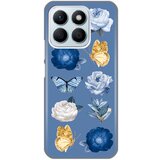  torbica silikonska print za honor X8b dusty blue Cene