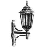 Opviq Vanjska zidna lampa BAP-68188-BKR, 70 cm, IP65, E27, 40W, Smeđa | Eponuda.ba