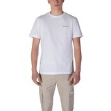 Calvin Klein Jeans Polo majice dolgi rokavi CP-LINEAR BOX LOGO K10K114152 Bela Cene