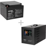 Rebel POWER-1500-LFP4 1500 VA / 1050 W UPS s čistim sinusnim valom i punjačem 40 A Slike