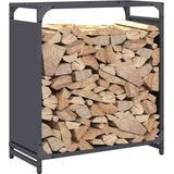 vidaXL stojalo za drva antracitno 60x28x65 cm hladno valjano jeklo | Shoptok.si