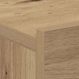  Plavajoča nočna omarica iz hrasta 40x32x15 cm, inženirski les, (5000298619) | Shoptok.si