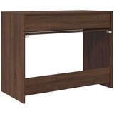  Stol s ladicama Smeđi hrast 100 x 50 x 78 cm Konstruirano drvo | shoptok.hr