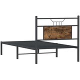  Okvir kreveta bez madraca dimljena boja hrasta 80x200 cm drveni | shoptok.hr
