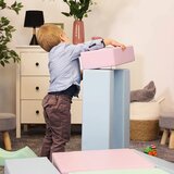  Jastučići za penjanje, mekane igračke, 10-dijelni set jastučića za dijete, poligon (pastelne boje) | shoptok.hr
