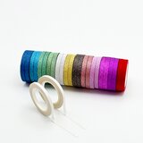 INF Komplet 26 bleščečih washi trakov, (21697643) | Shoptok.si